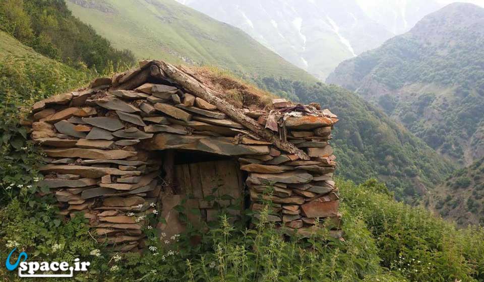 طبیعت زیبای روستای دلیر - مرزن آباد چالوس